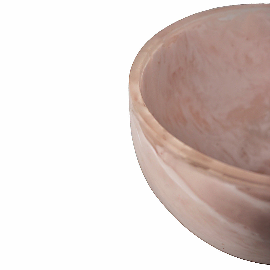 Radiant Resin Bowl Blush