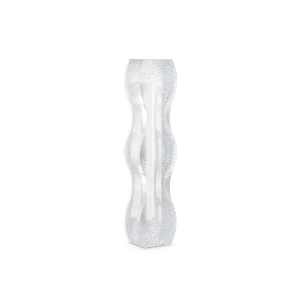 Mezuzah Glide - Frosted Silver