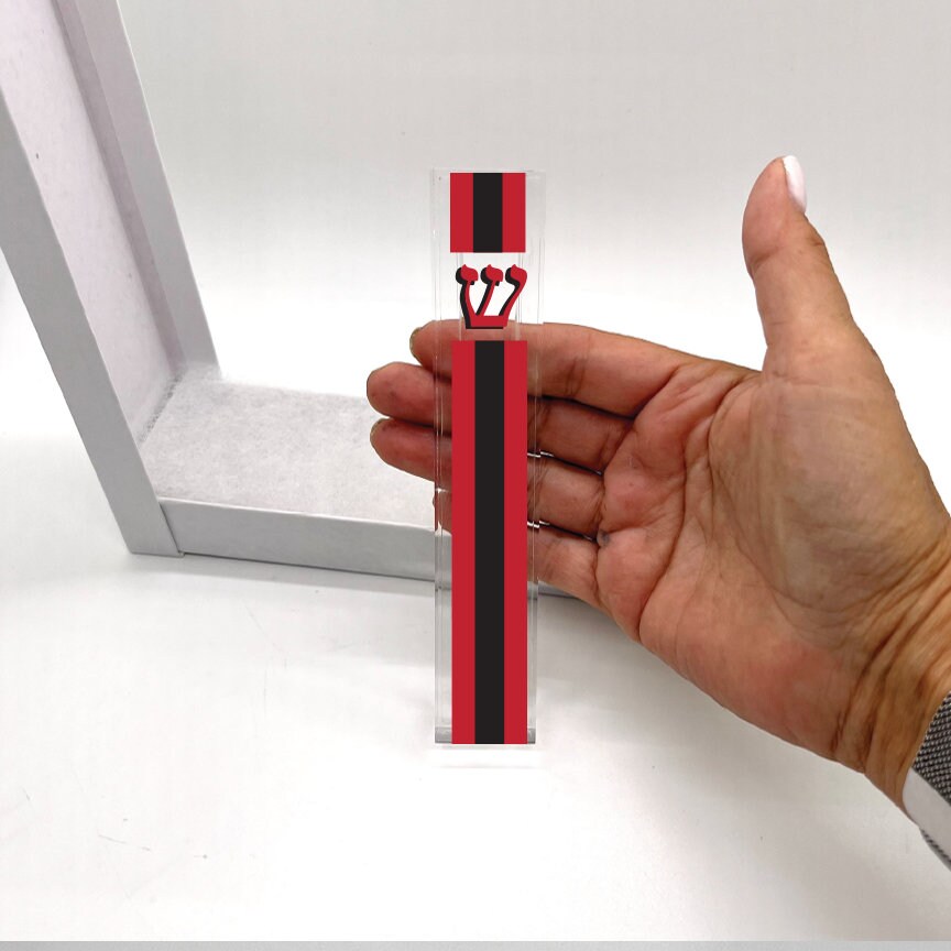 Custom Mezuzah - Personalized mezuzah with your school colors, favorite team colors