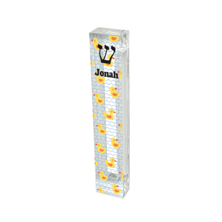 Rubber Ducks Mezuzah