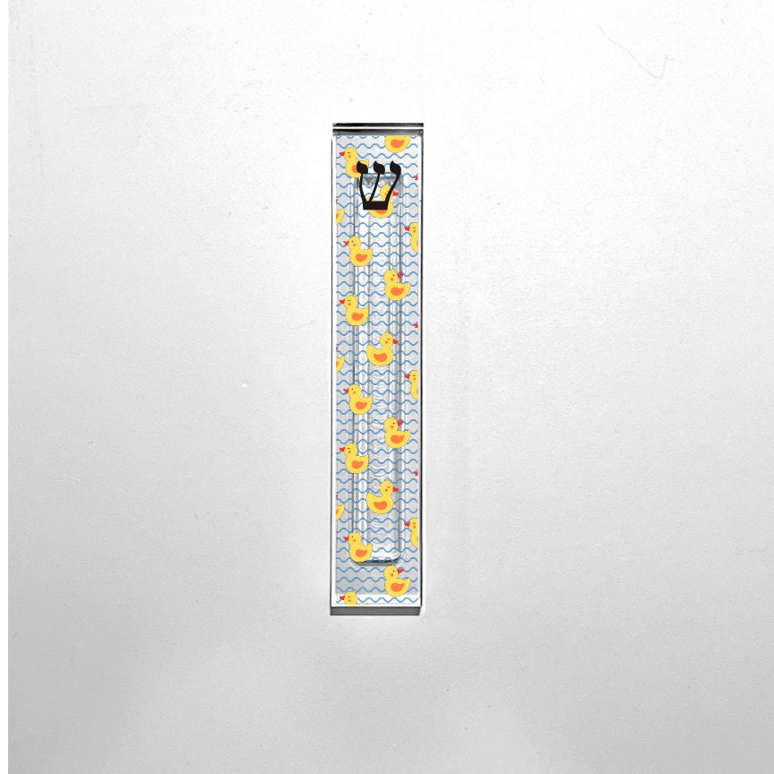 Rubber Ducks Mezuzah