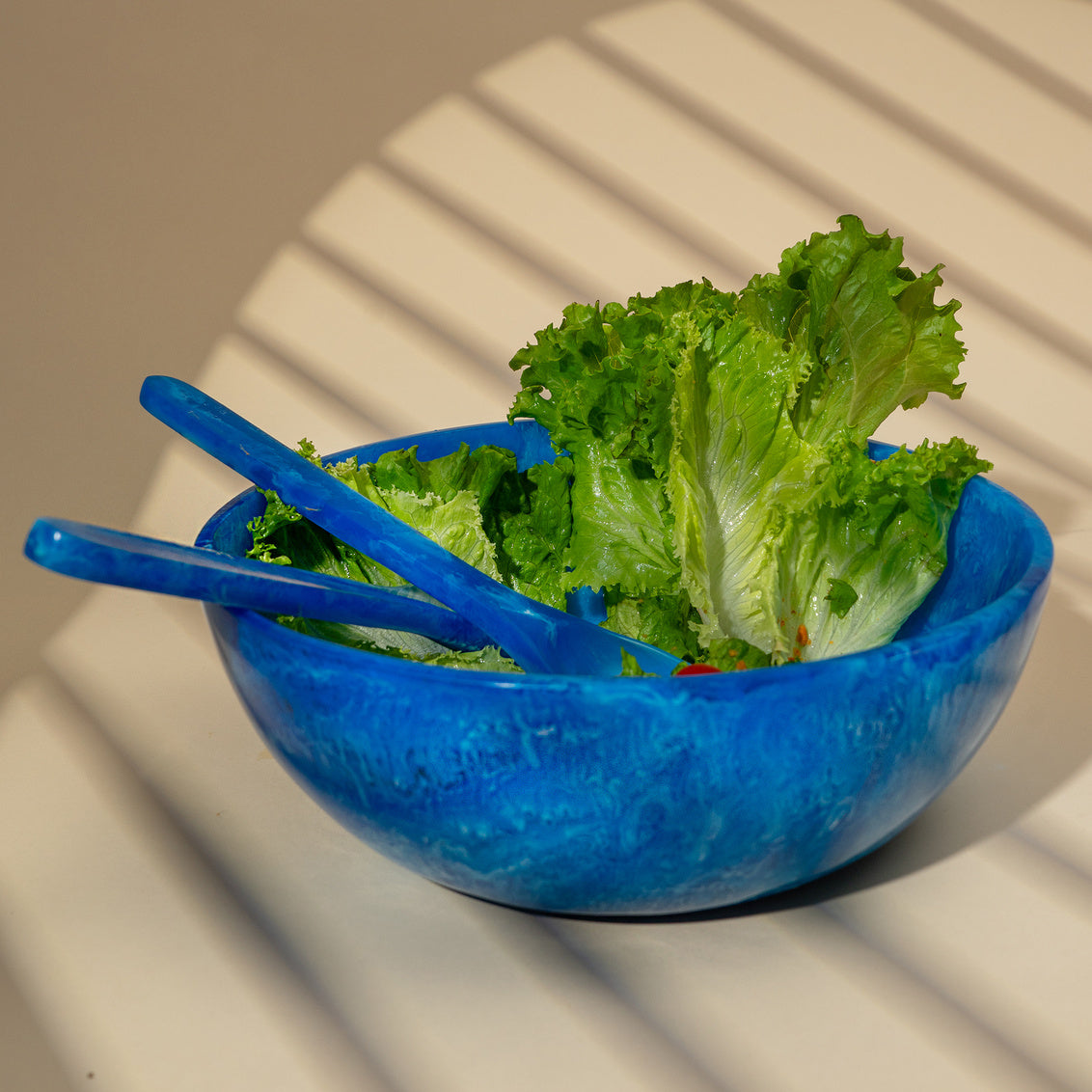 Radiant Resin Bowl Blue