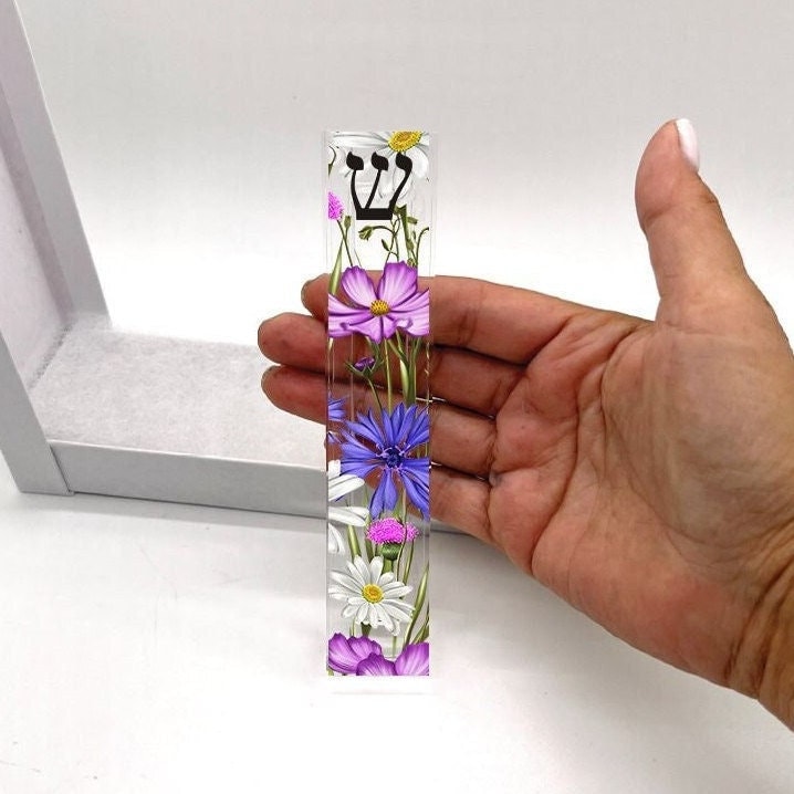 Mezuzah - Wildflower Mezuzah - with or without name