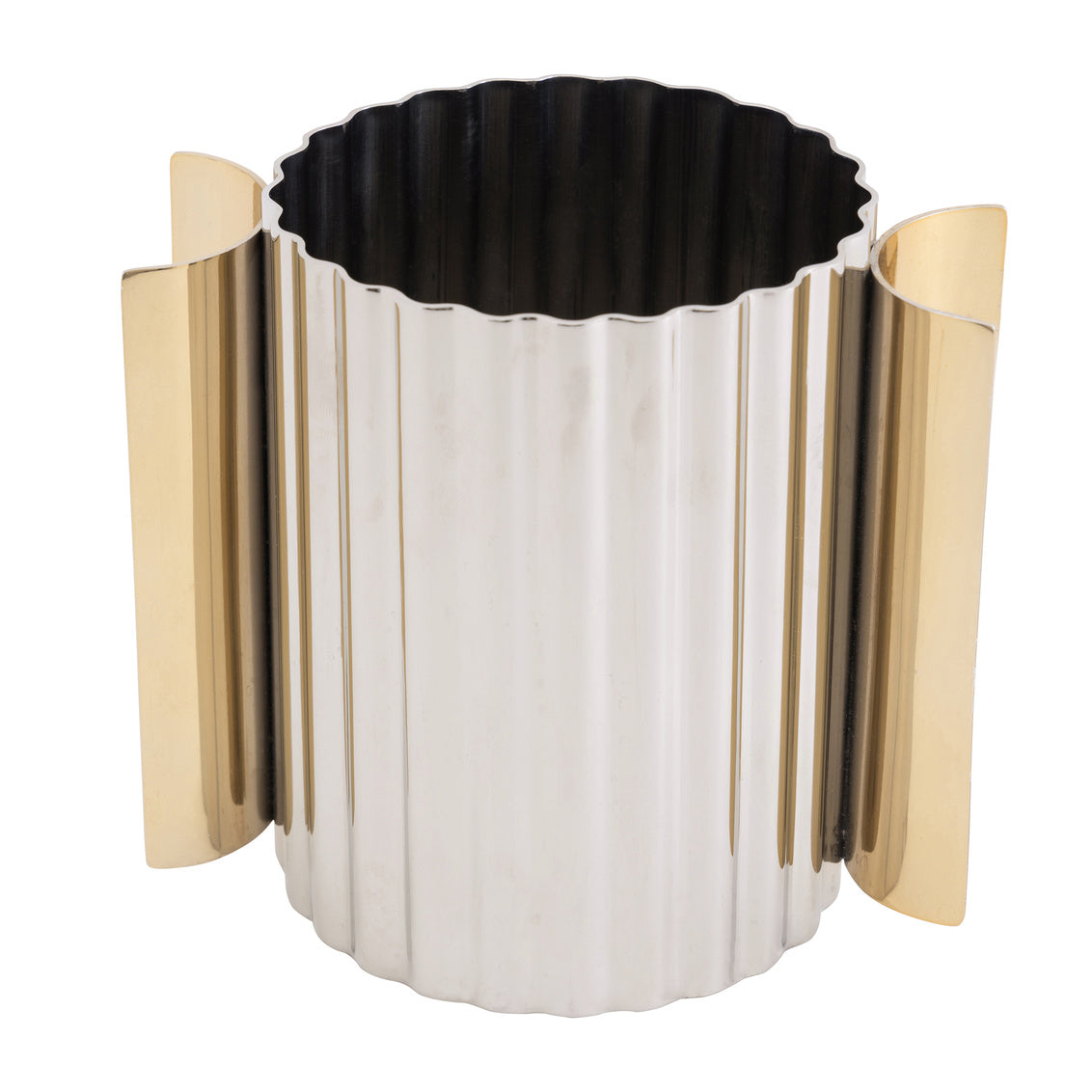 51138 Guilded Washcup Silver/gold