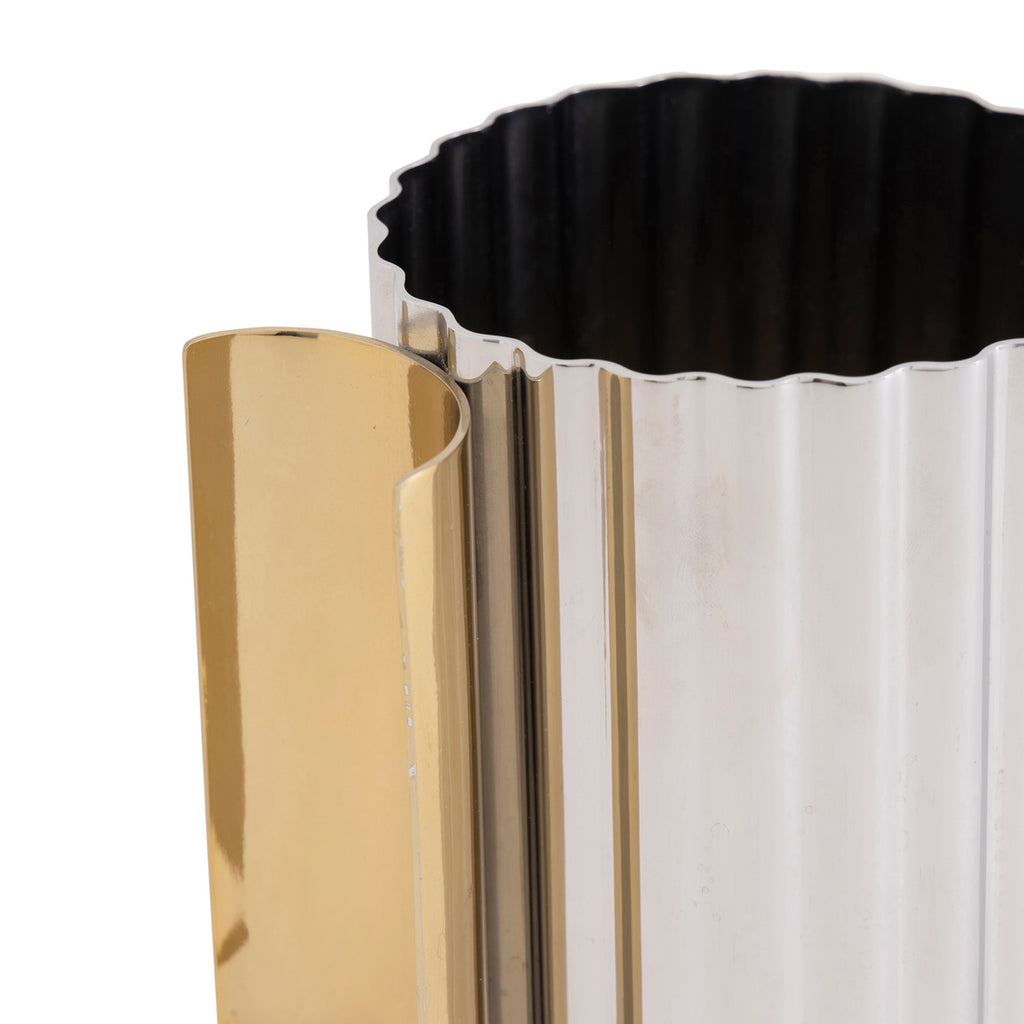 51138 Guilded Washcup Silver/gold