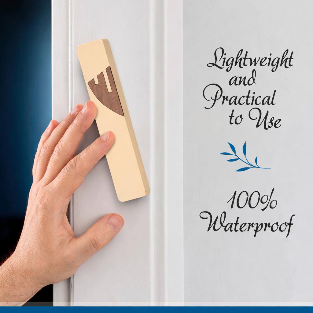 Concrete Mezuzah | Walnut Shin