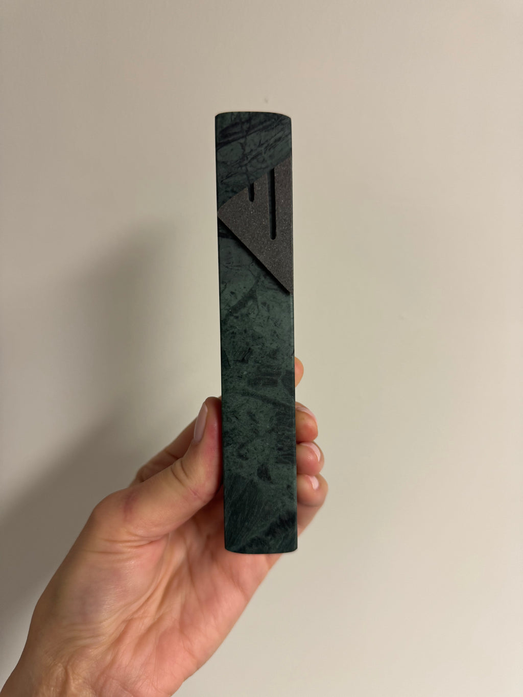 Emerald Green Mezuzah | Charcaol