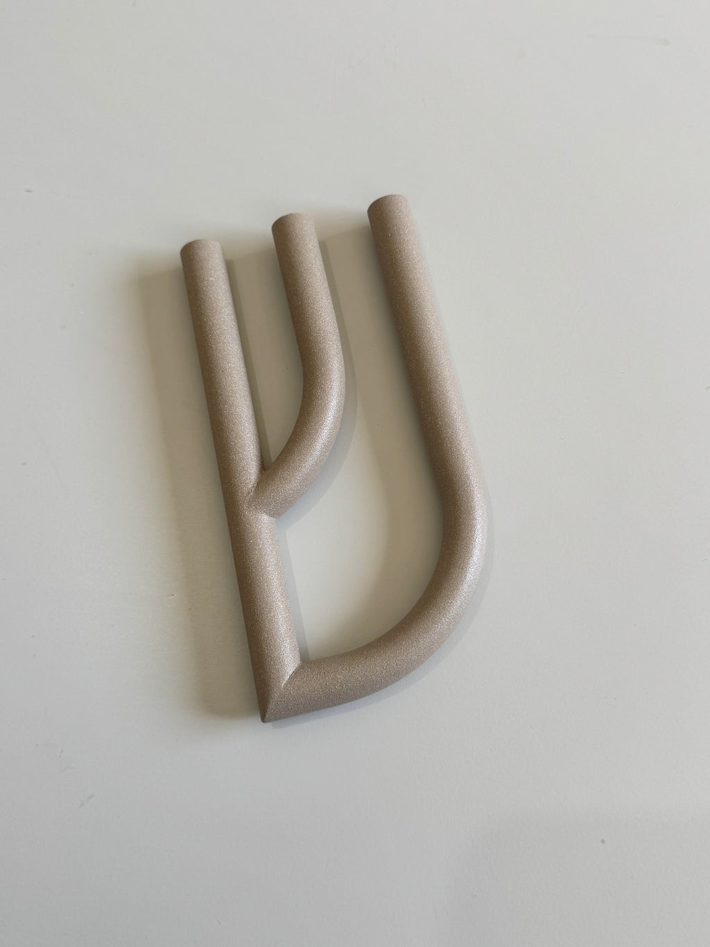 Rounded Architecture Cappuccino Shin Mezuzah