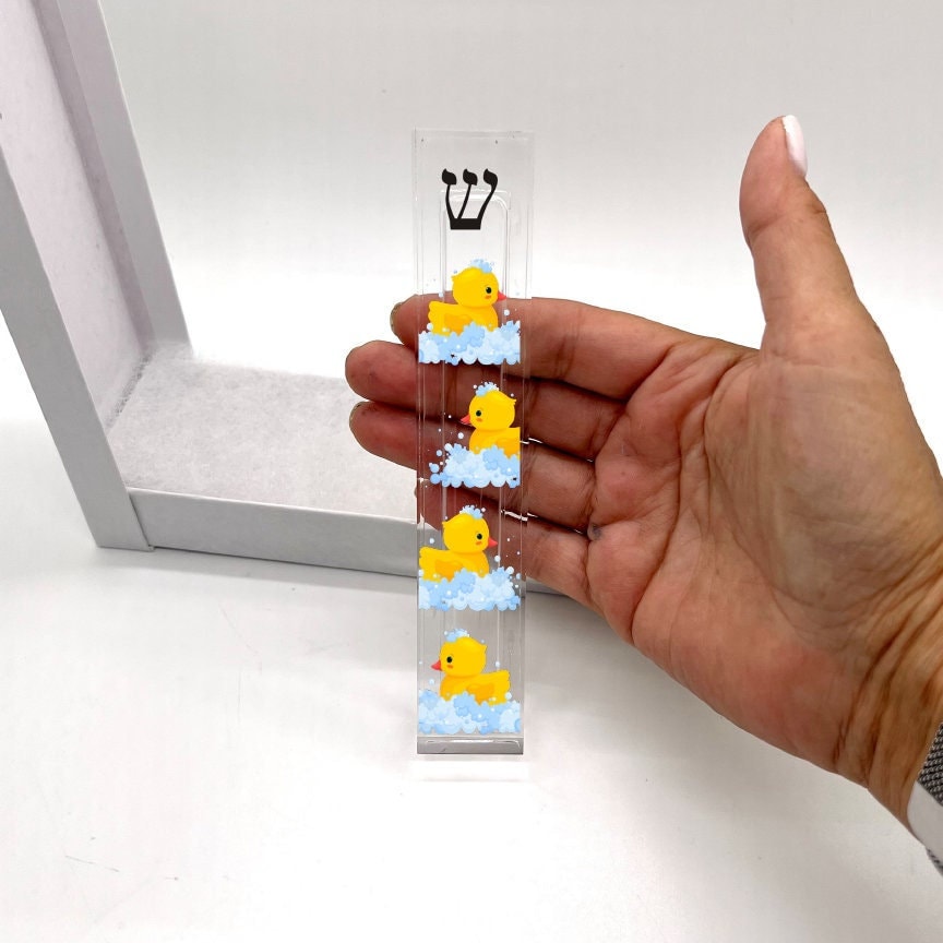 Rubber Ducks Mezuzah