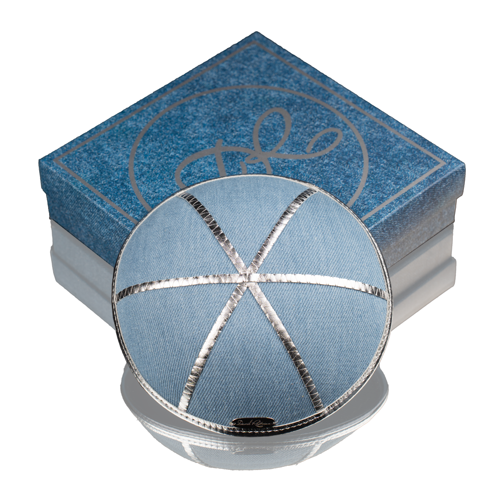 Kippah "Modern" Denim – Style 2