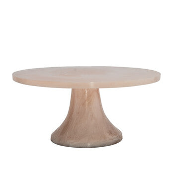 Radiant Resin Cake Stand Blush