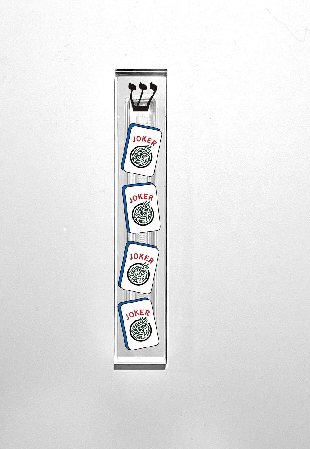 Mahjong Mezuzah - Mahjong Joker Mezuzah