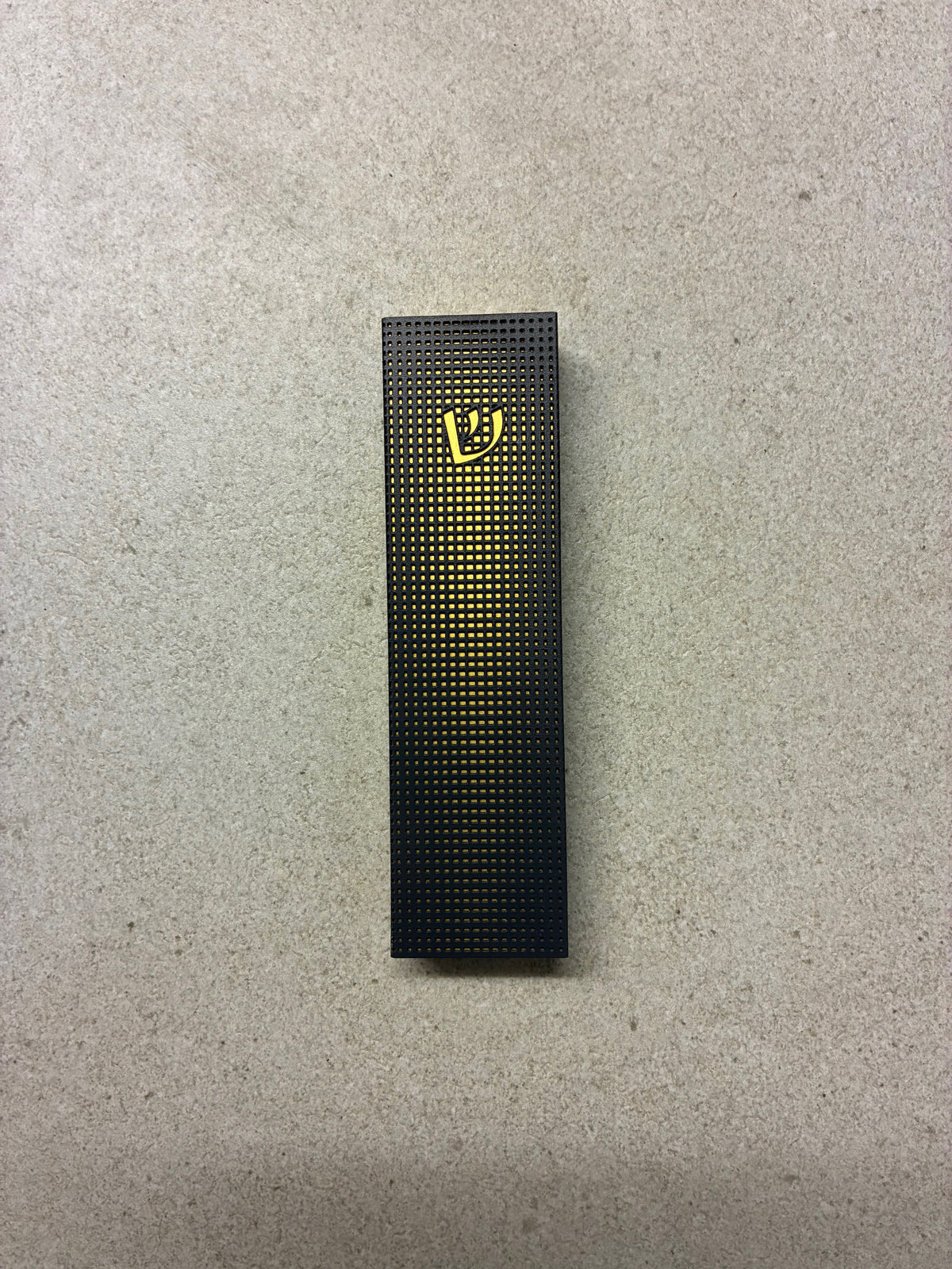 Modern Mesh Mezuzah - view 1