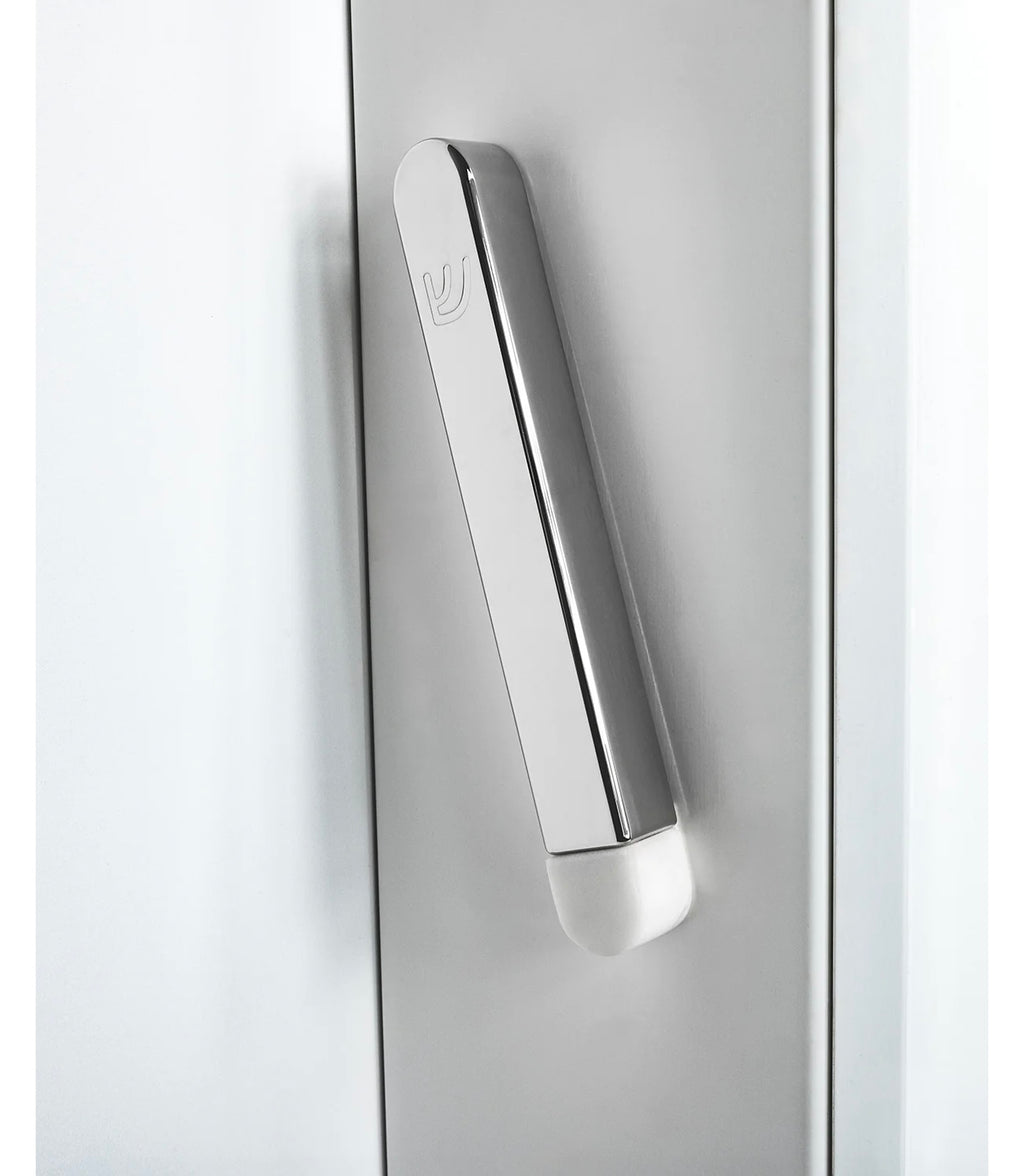 Coluna Mezuzah Marble & Silver | Large