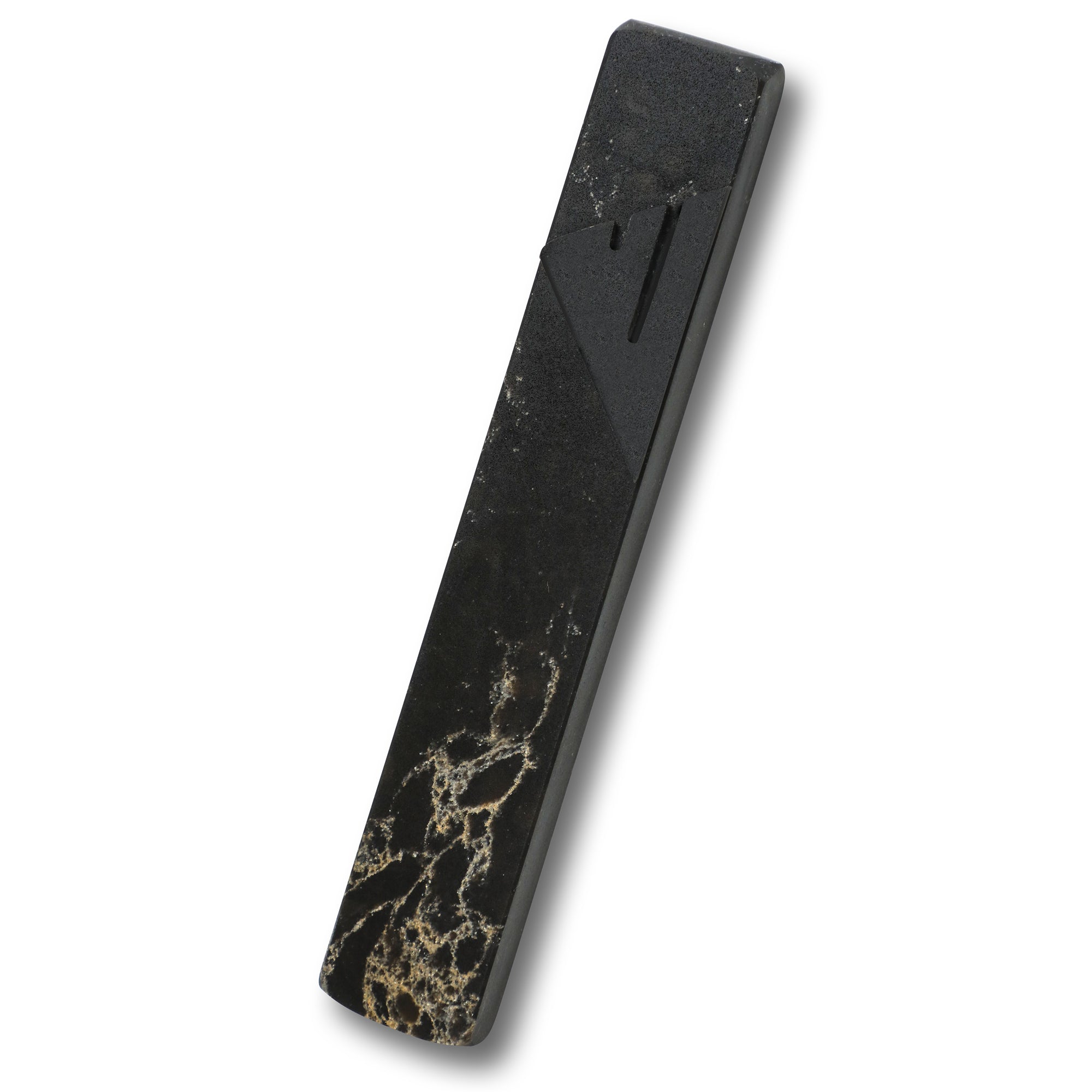 Eclipse Mezuzah Black Marble