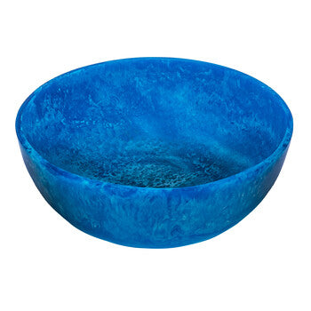 Radiant Resin Bowl Blue
