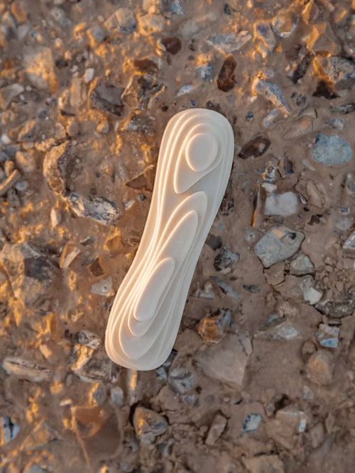 Mezuzah | White Topo