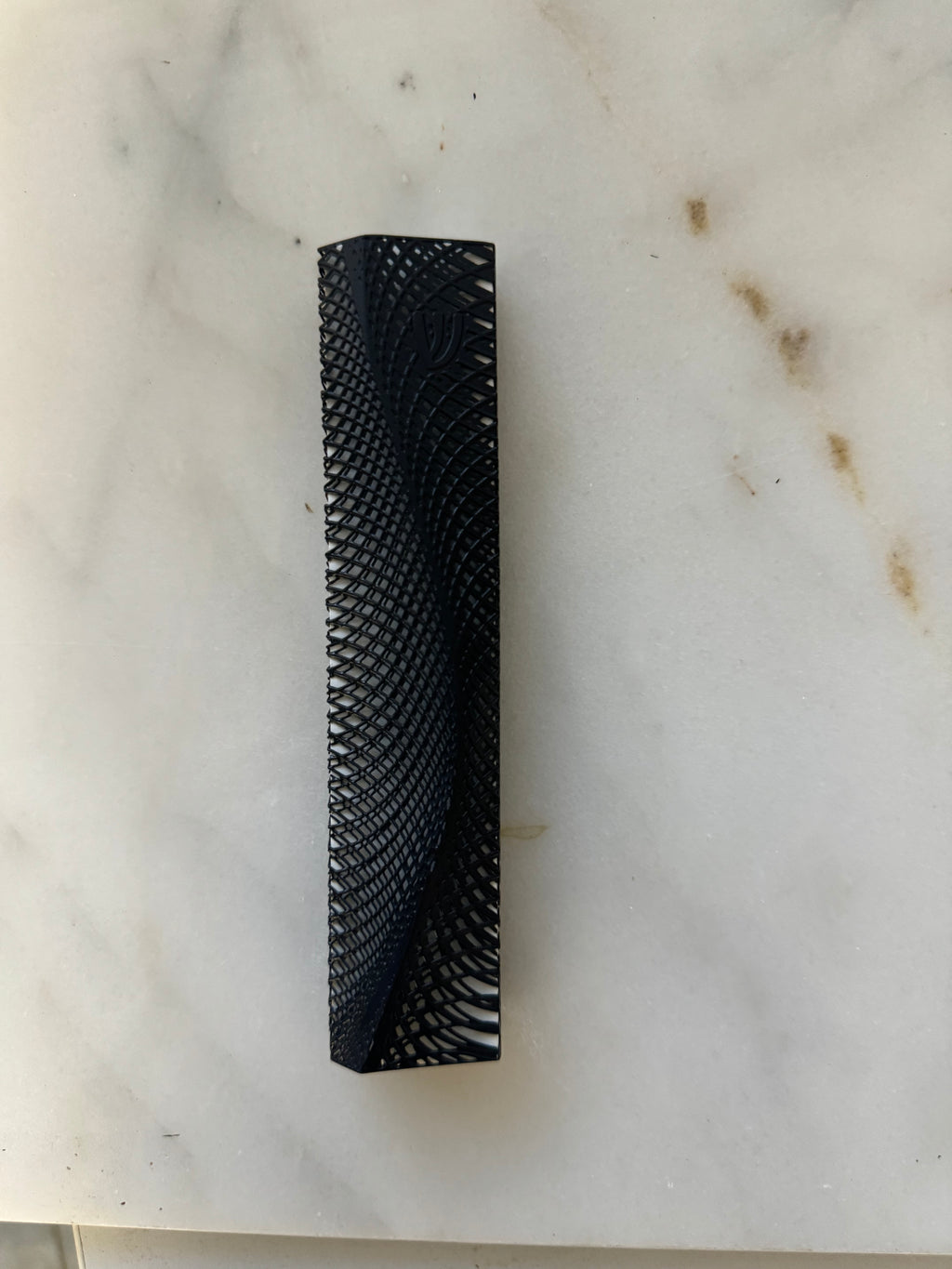 Black Ripple White Background