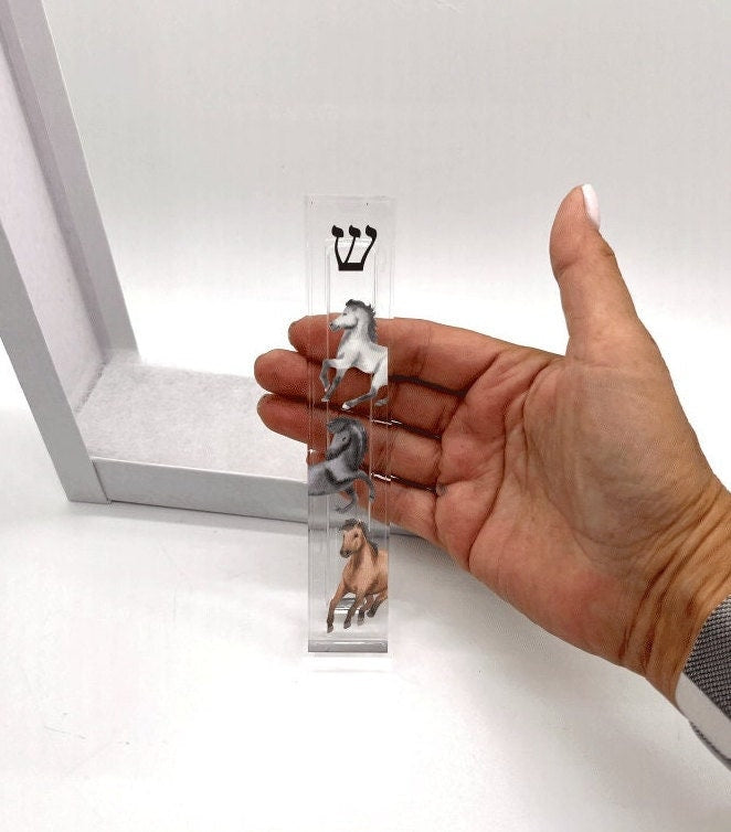 Horse Mezuzah - with or without name