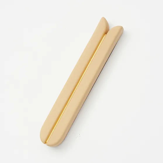 Negev Beige & Gold Tulip Mezuzah