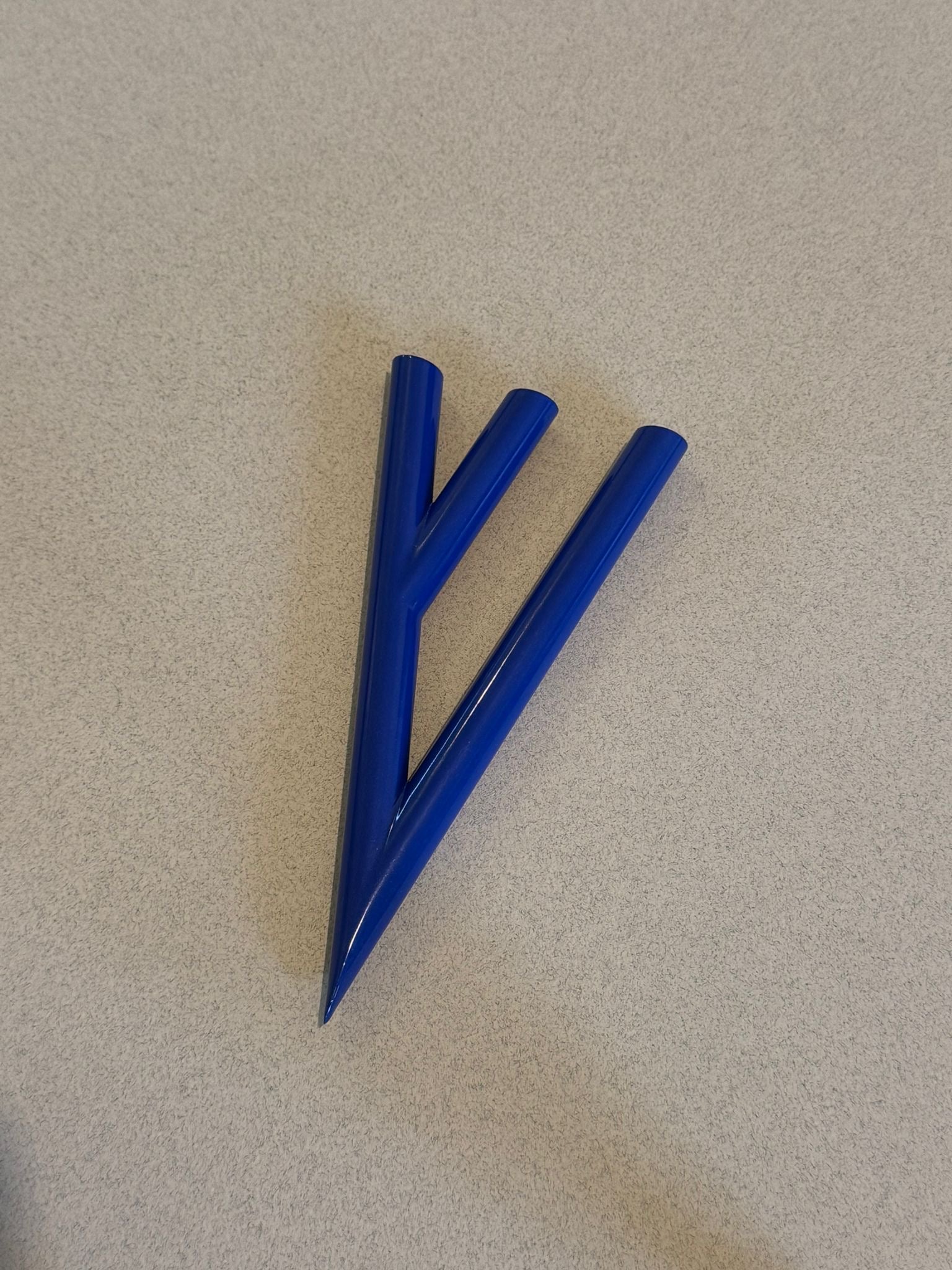 Architecture Light Blue Shin Mezuzah