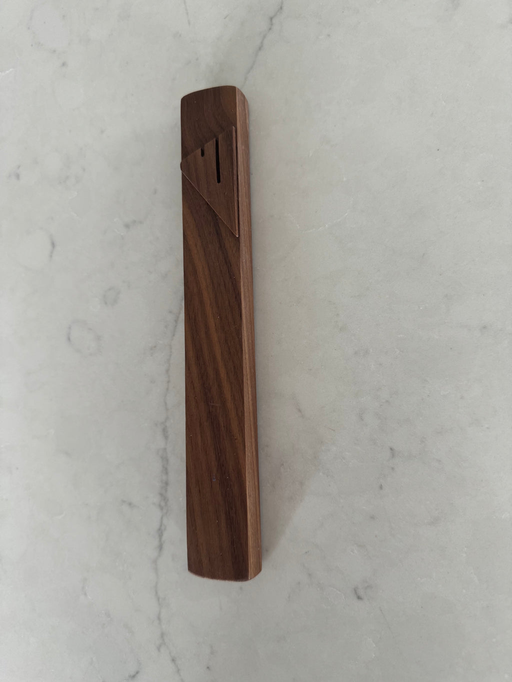 Walnut mezuzah | walnut shin