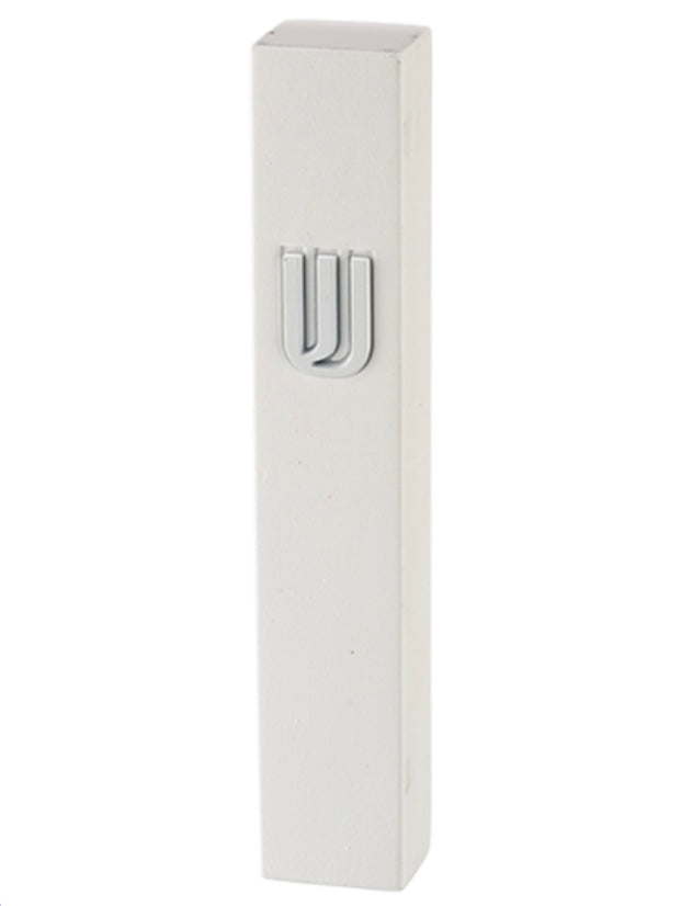 Mezuzah White Square | White Shin