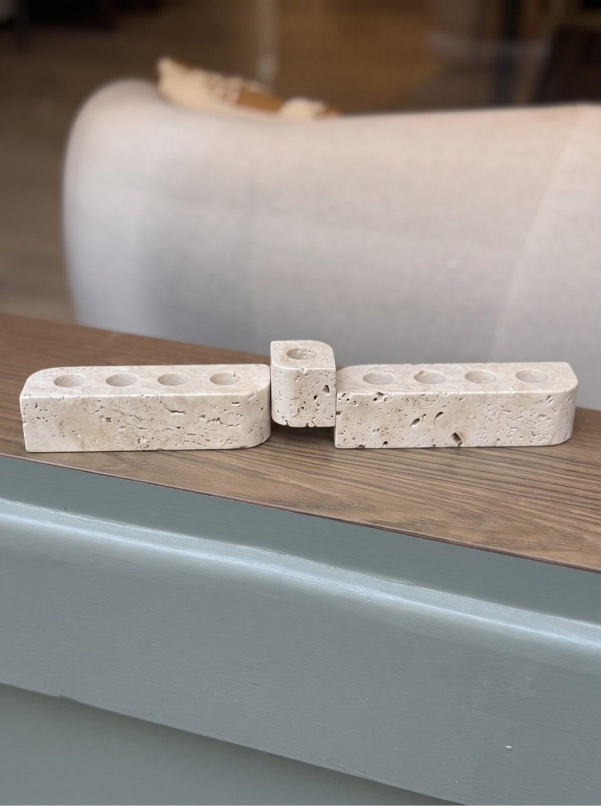 Stone Menorah