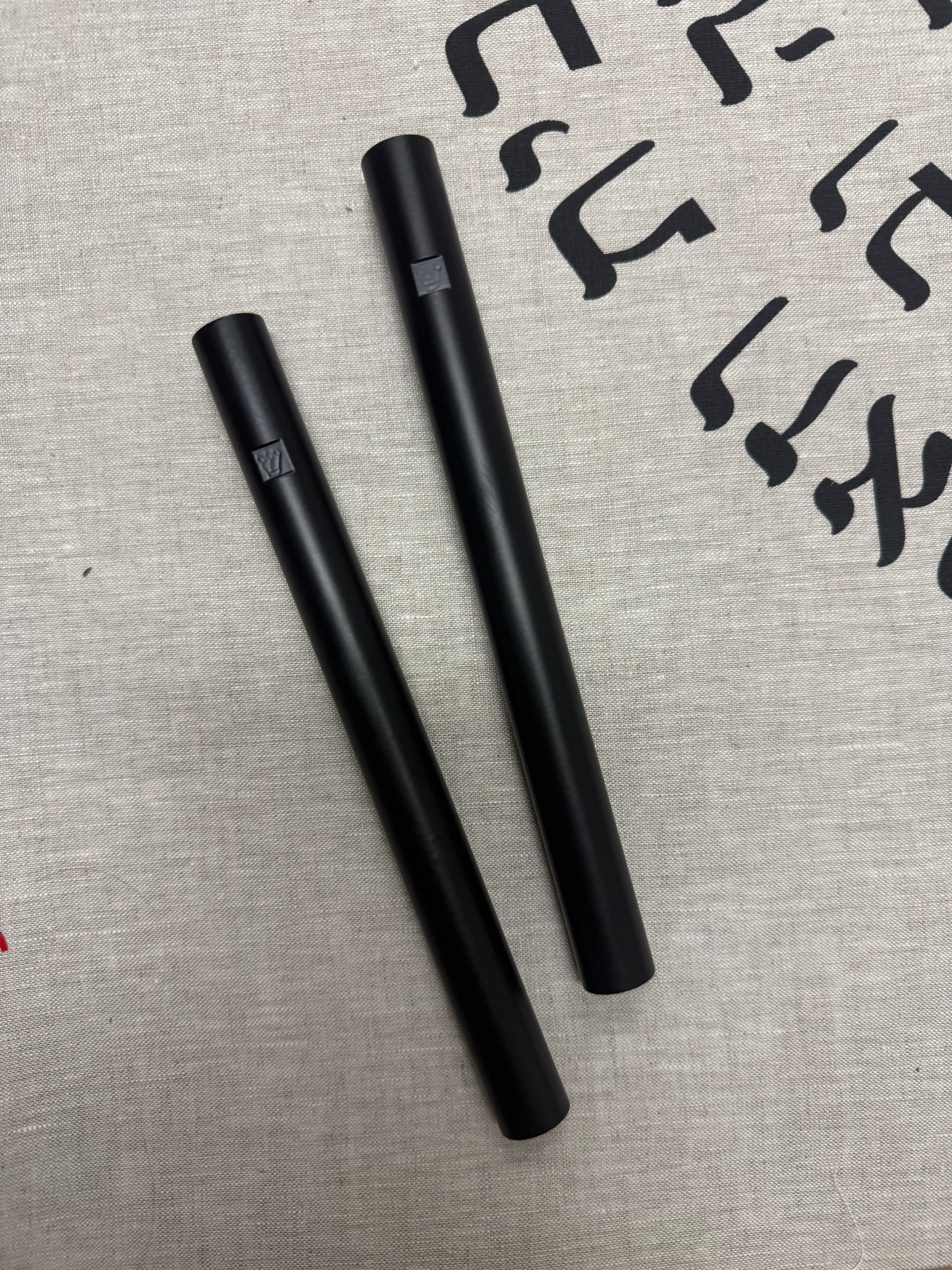 Tubular Mezuzah | Matte Black