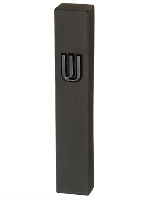 Mezuzah Black Square | Black Shin