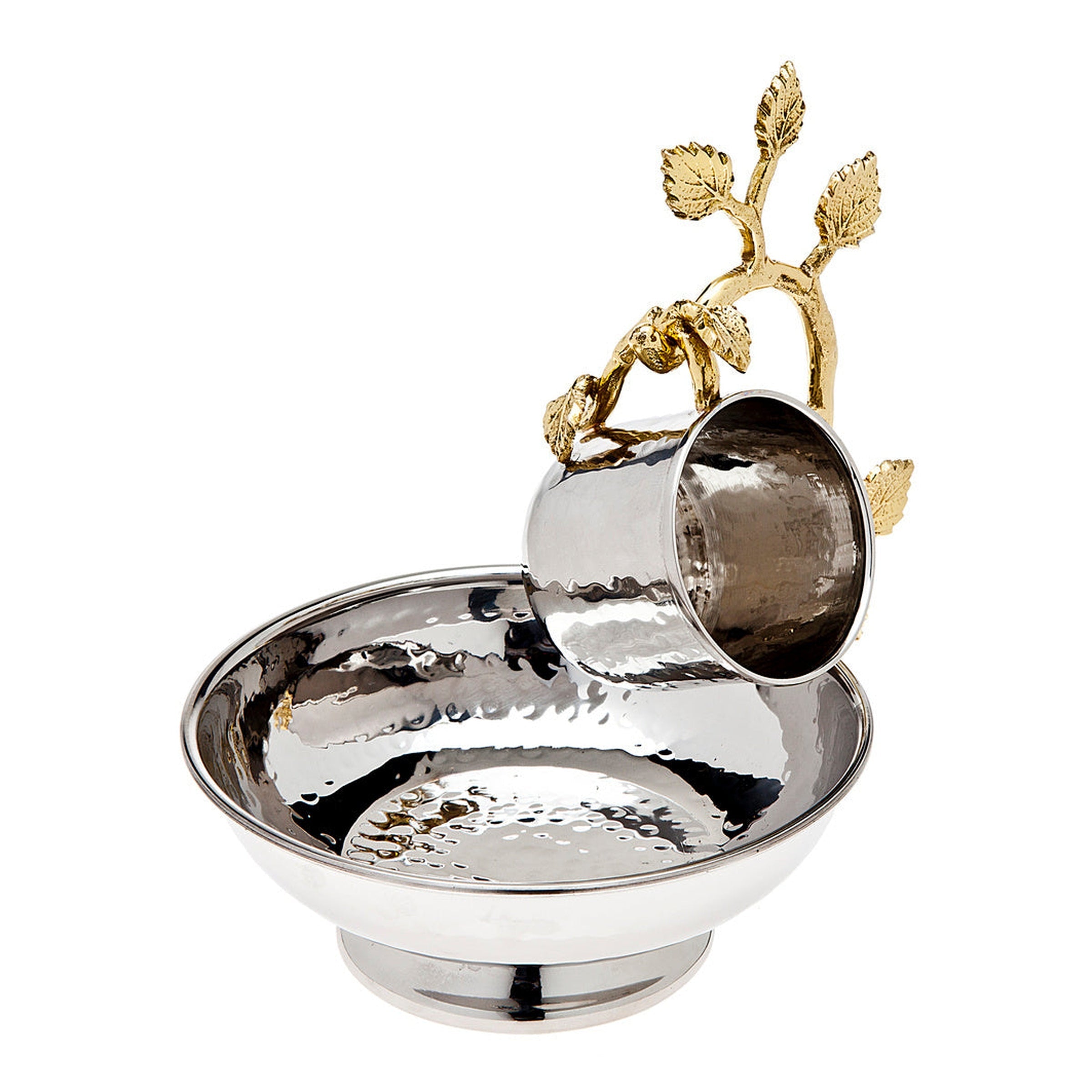 Leaf Hanging Wash Cup & Bowl