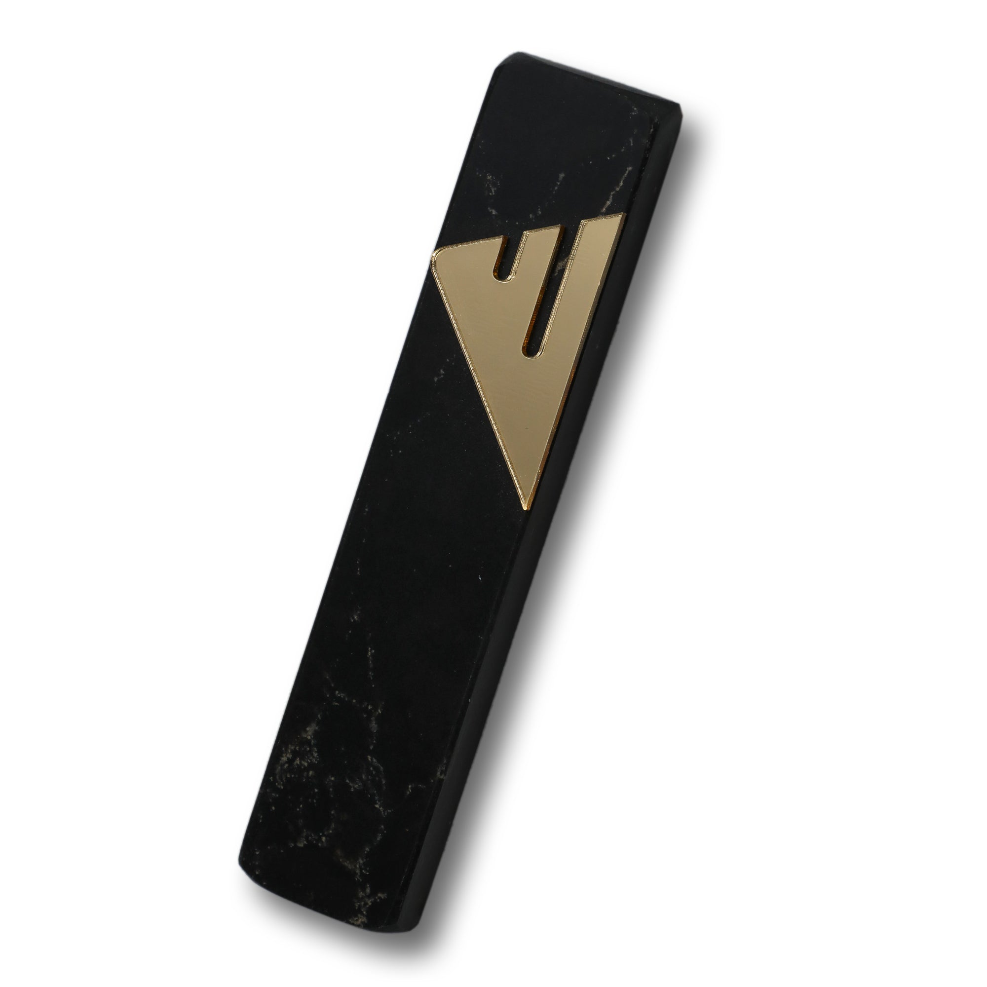 Eclipse Mezuzah | Mirror Gold Shin