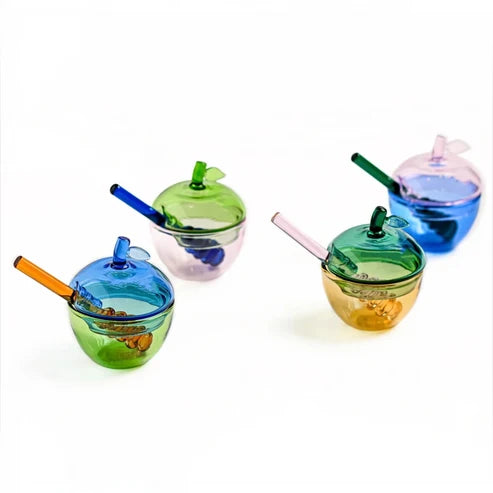 Multicolor Honey Dish Set of 4