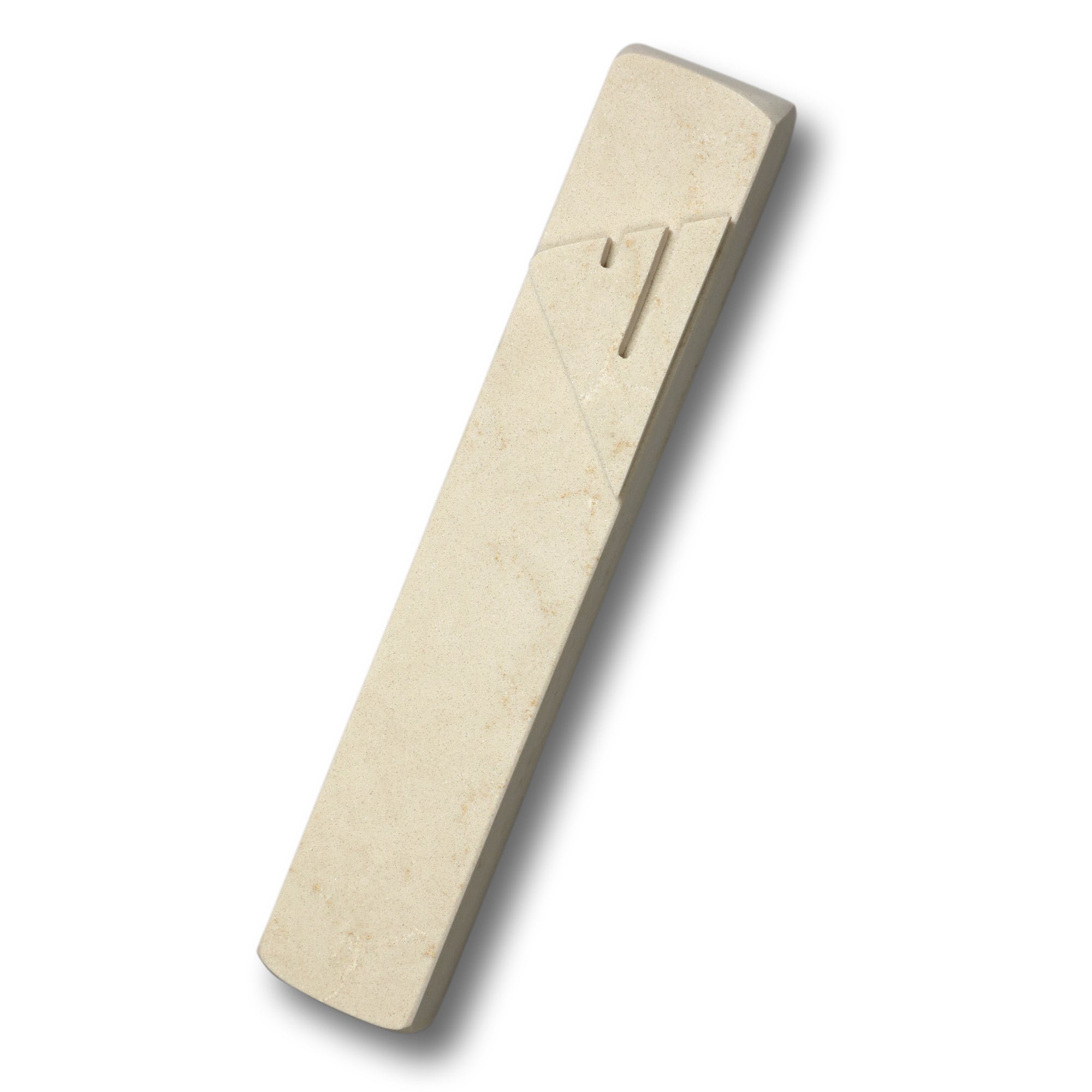 Beige Mezuzah | Beige Shin