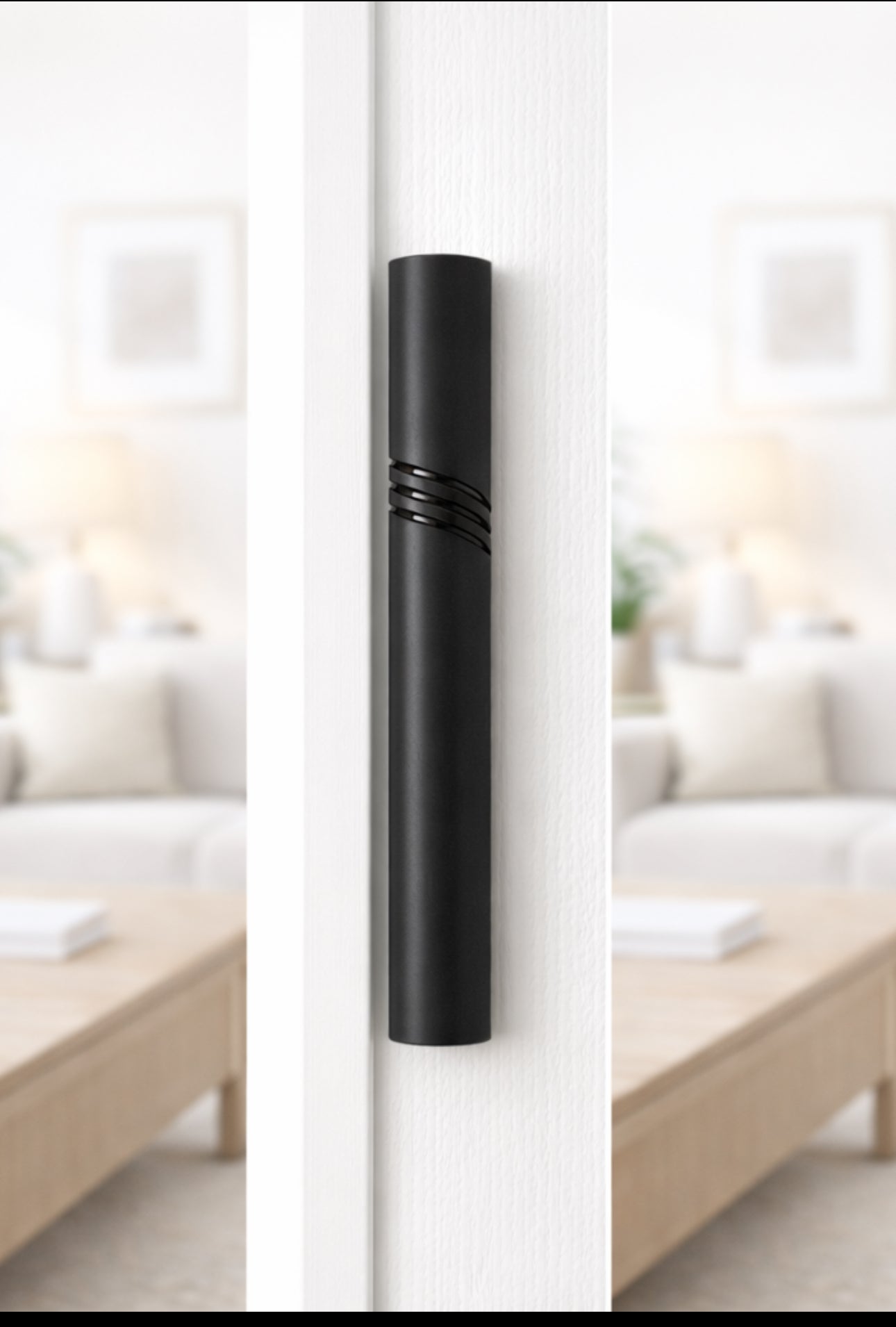 Sandblasted Aluminum Architectural Mezuzah