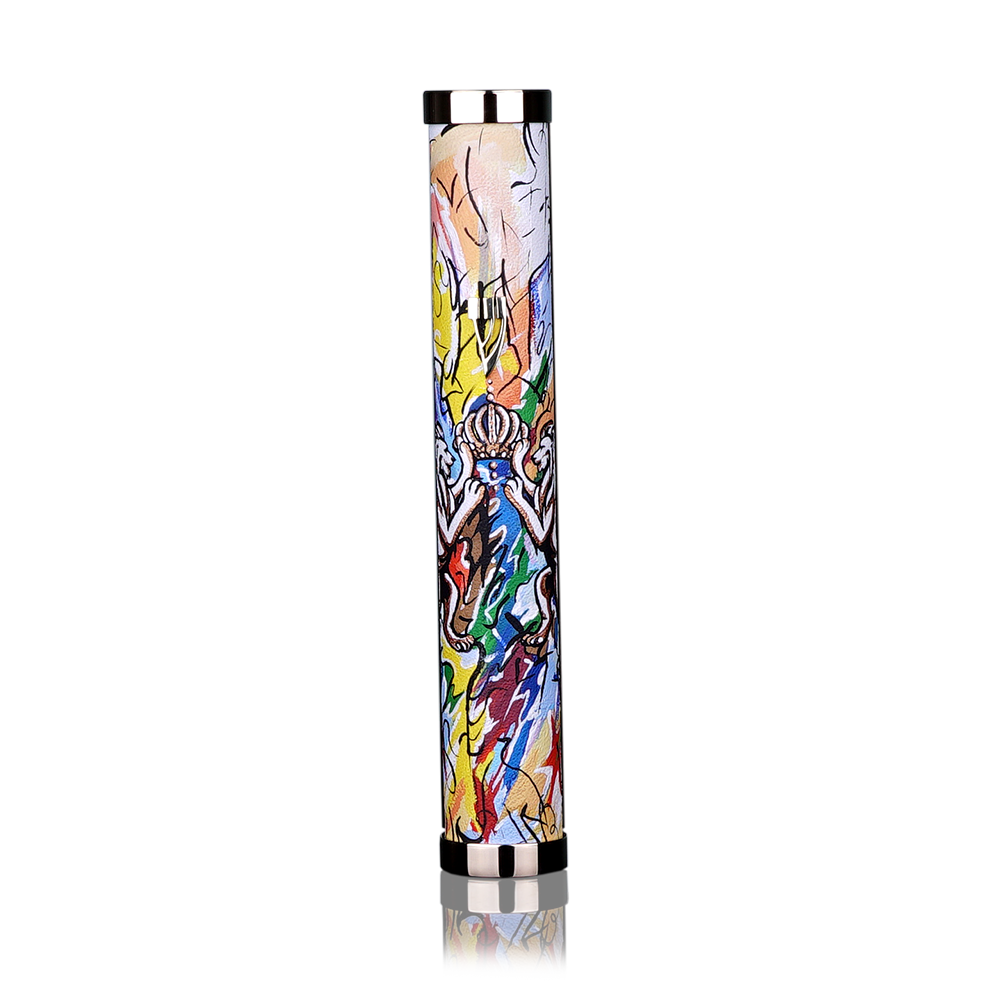 Case for Mezuzah Art Collection “Jerusalem” Jerusalem Lions Art Collection