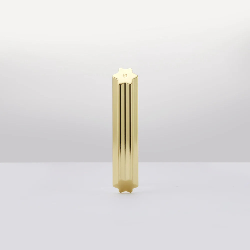 Mensch Mezuzah - Brass