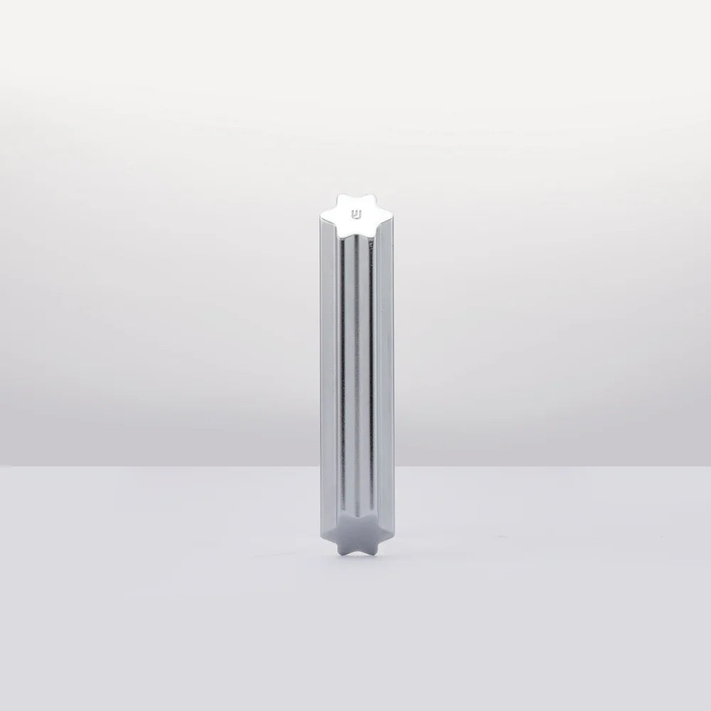 Mensch Mezuzah - Chrome
