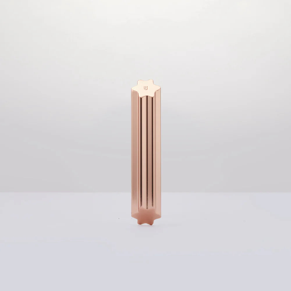 Mensch Mezuzah - Rose Gold