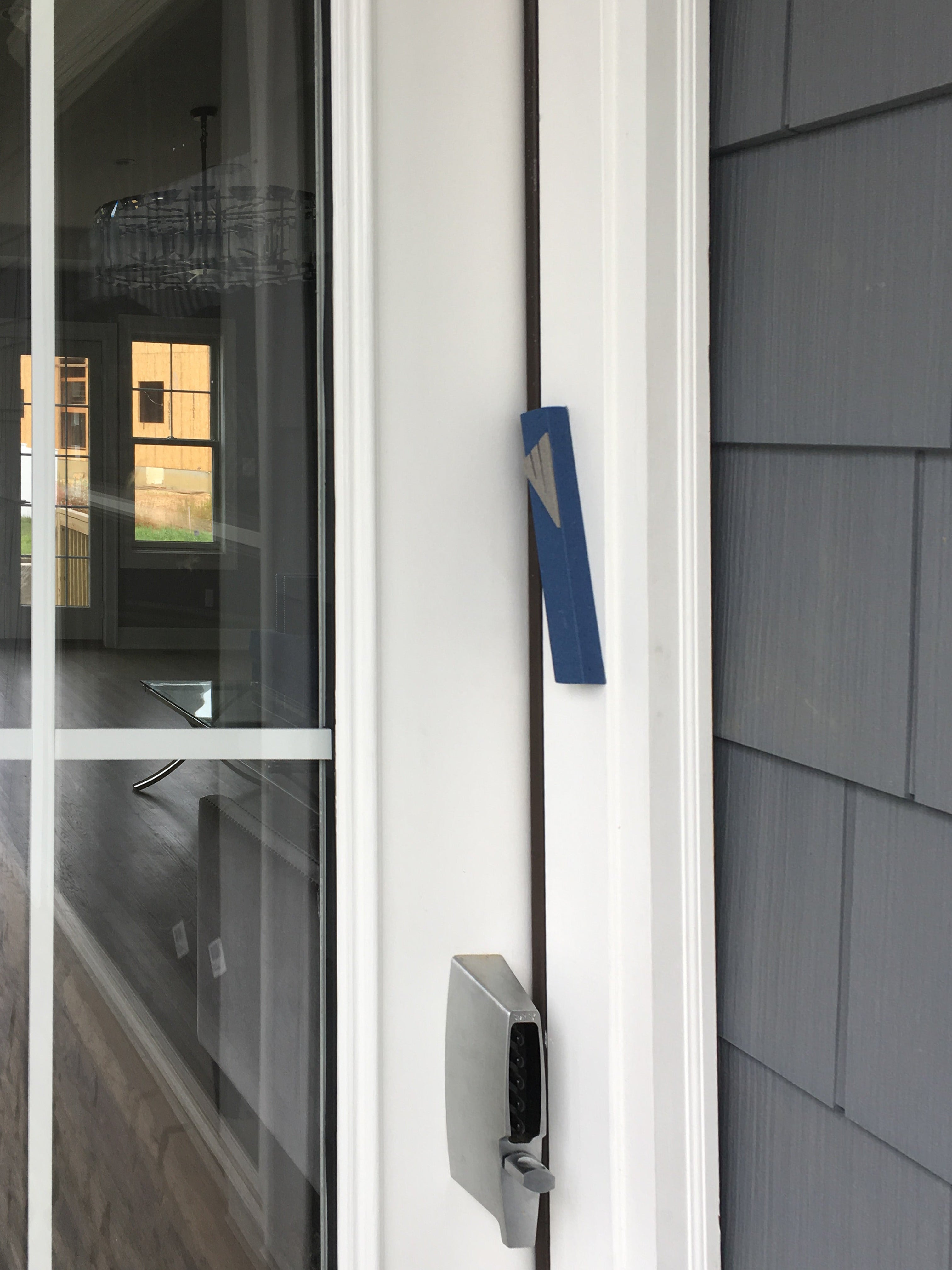 Blue Mezuzah | Urban Grey Shin