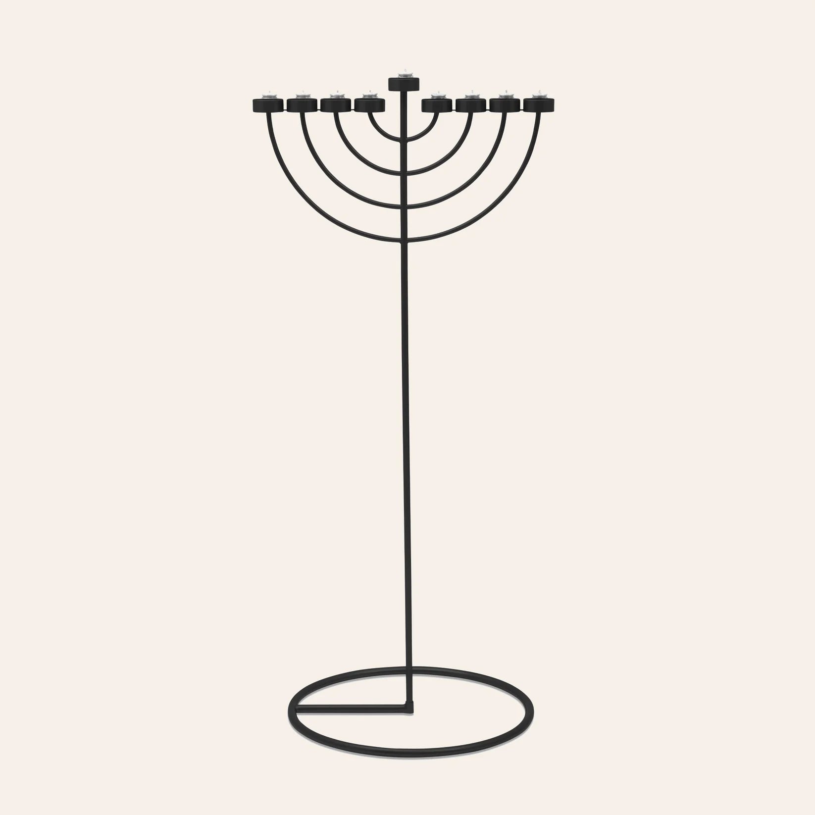 Radius Menorah | Black