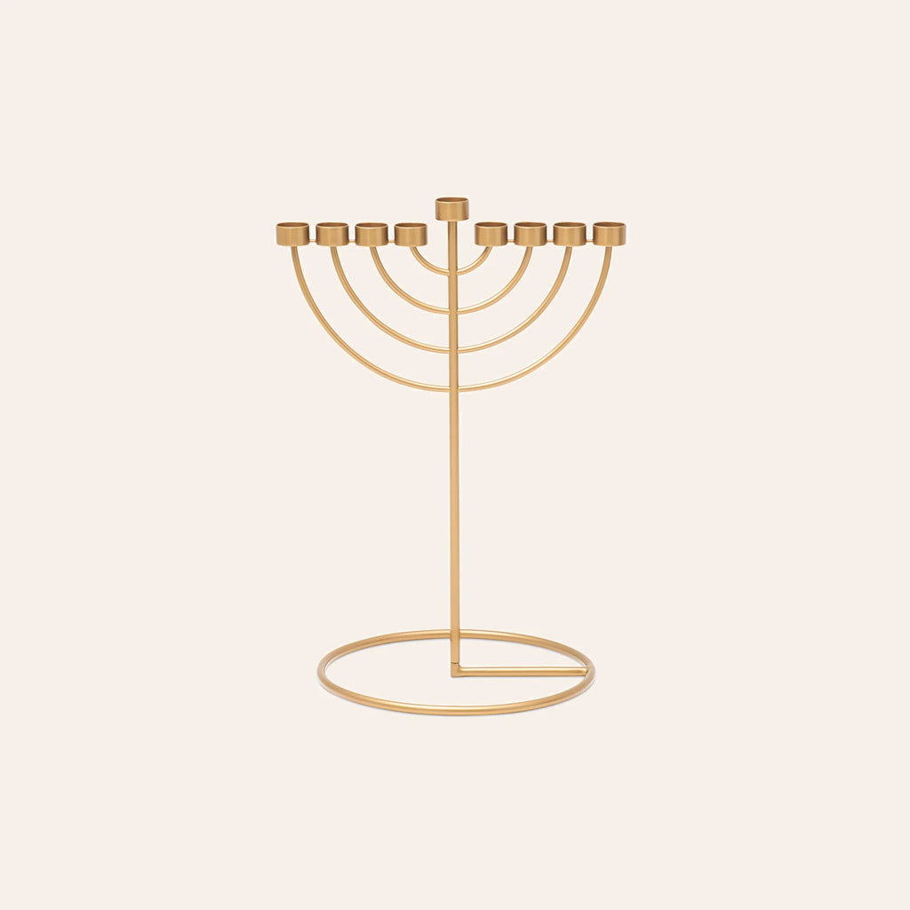 Radius Menorah mini | Brass