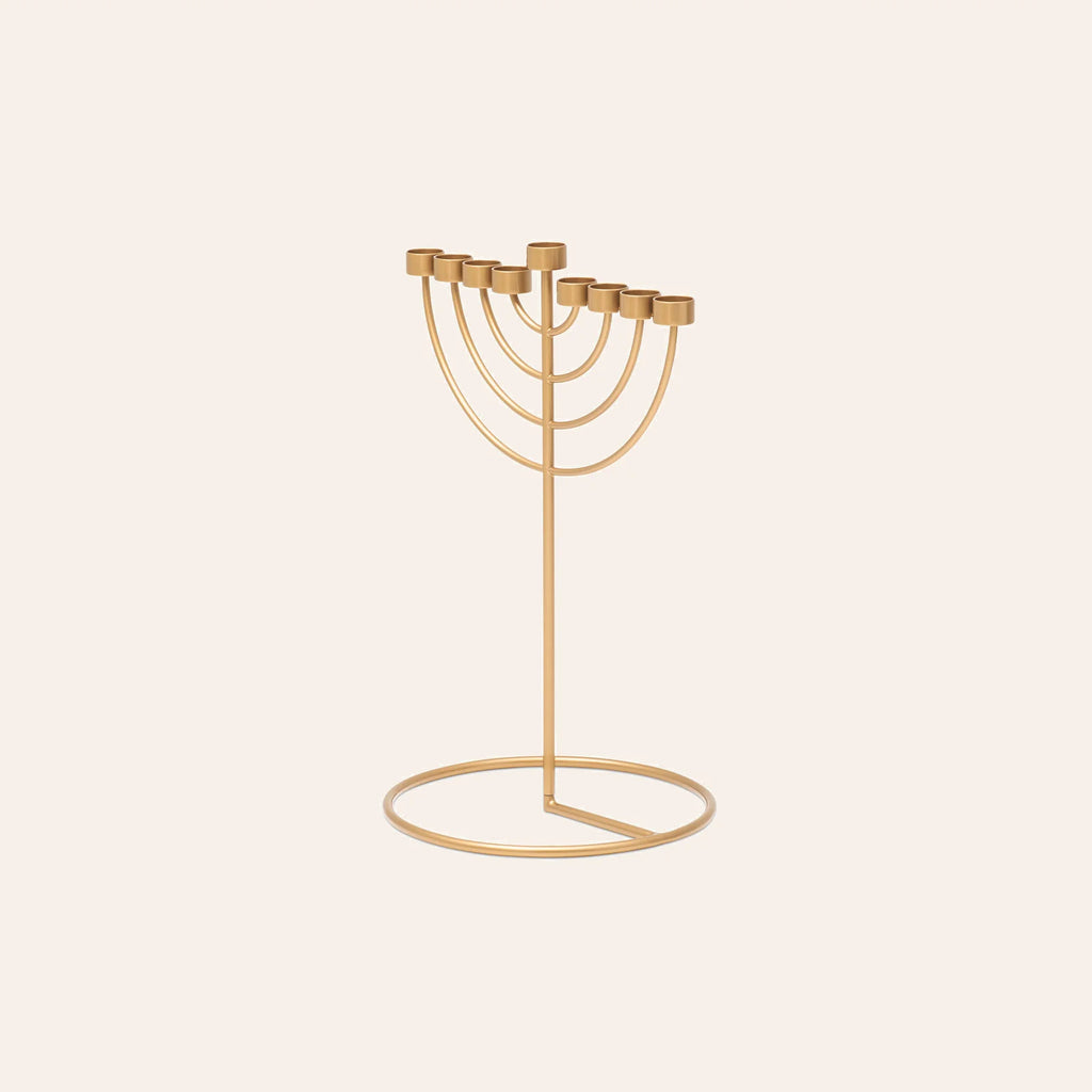 Radius Menorah mini | Brass