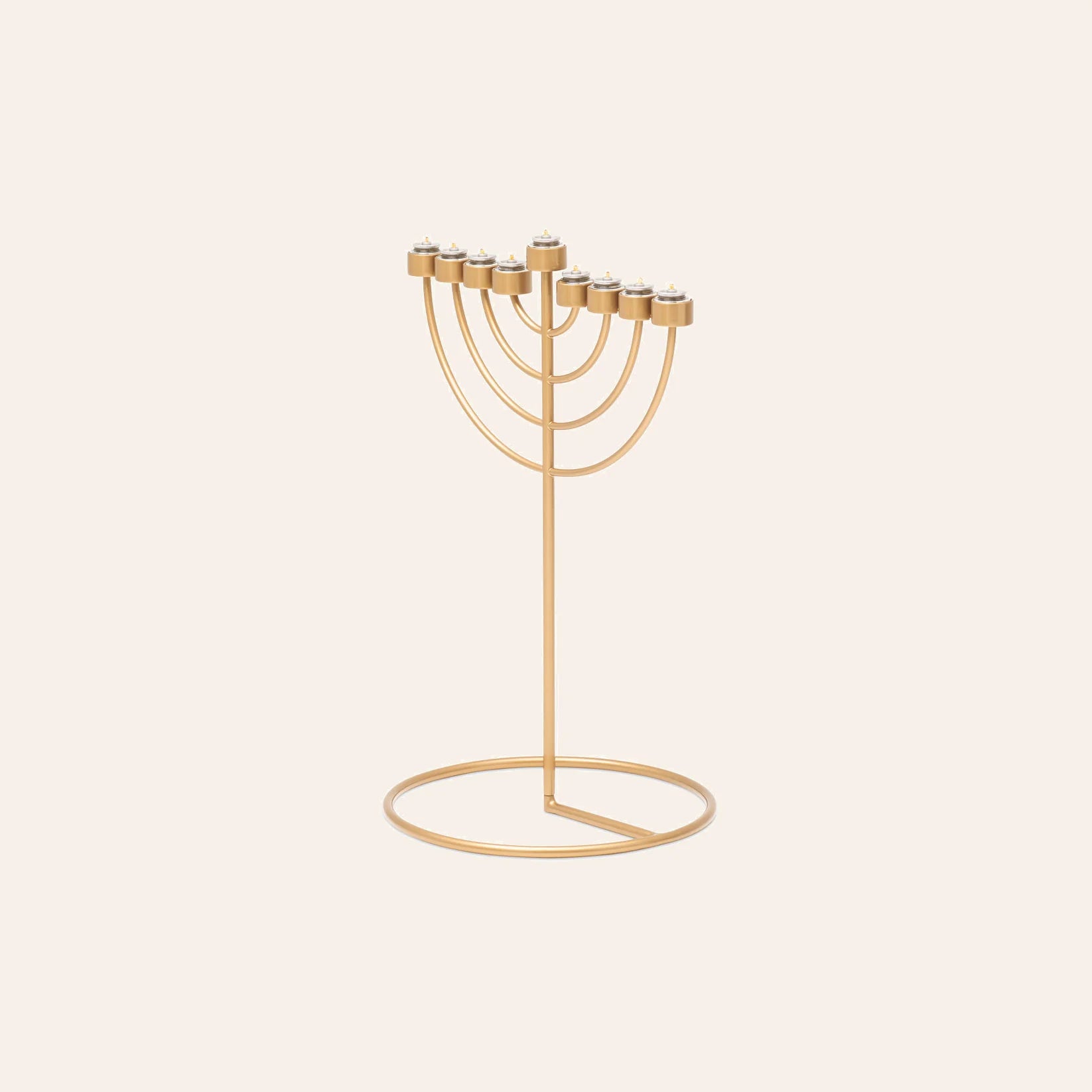 Radius Menorah mini | Brass