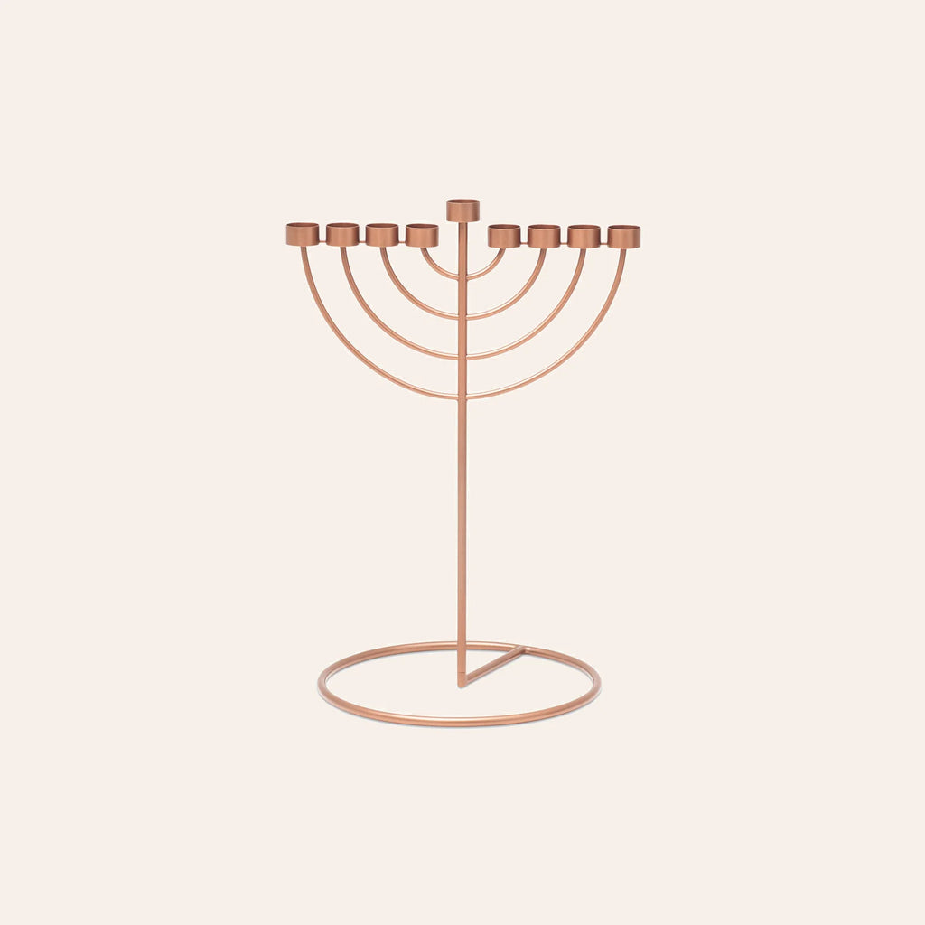 Radius Menorah mini | Copper
