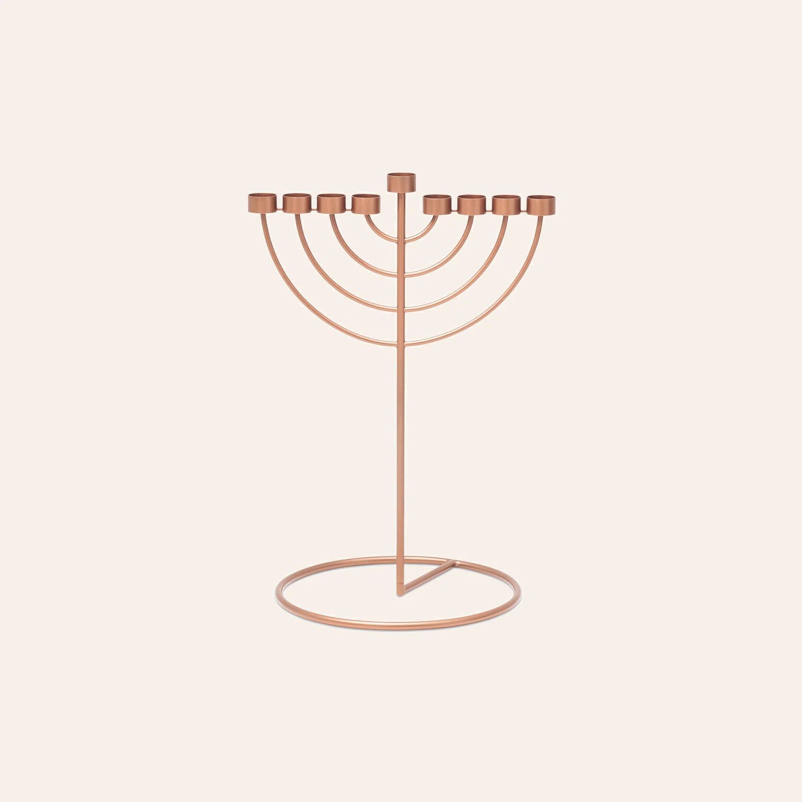 Radius Menorah mini | Copper