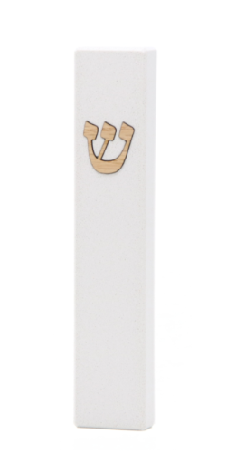 Handmade concrete mezuzah house – classic model