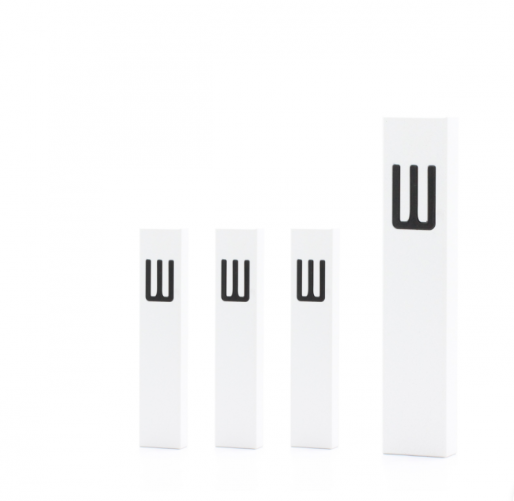 Mezuzah case set – elegant white for rooms and entrances