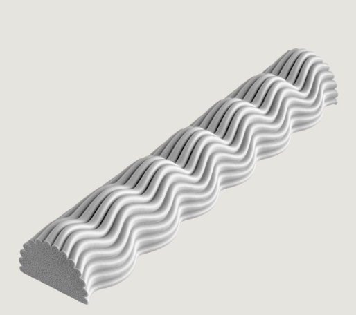 Vellen Mezuzah (Cool Grey)