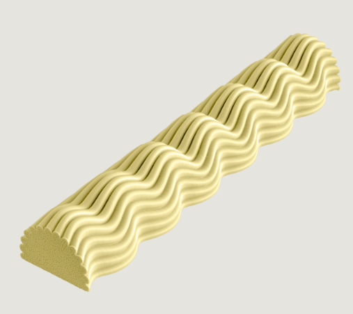 Vellen Mezuzah (Vanilla Yellow)